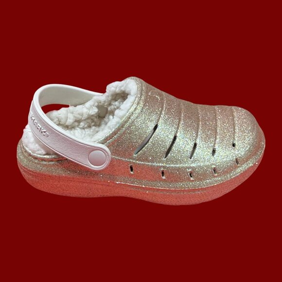 Rugged Shark - Unisex Kids Casual Lined - Clogs - Gold - 12 - Picture 14 of 14